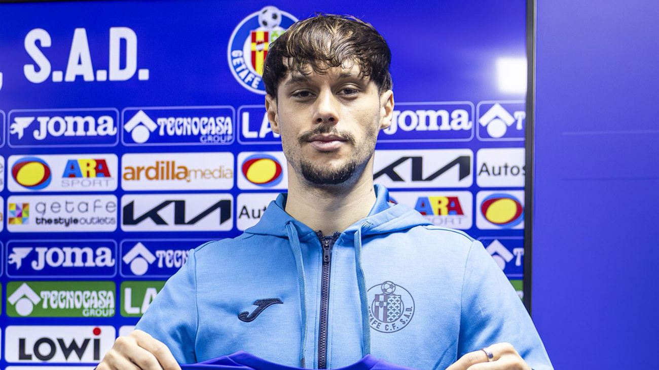 Birmancevic, presentado en el Getafe: "En mi sangre está pelearlo todo"