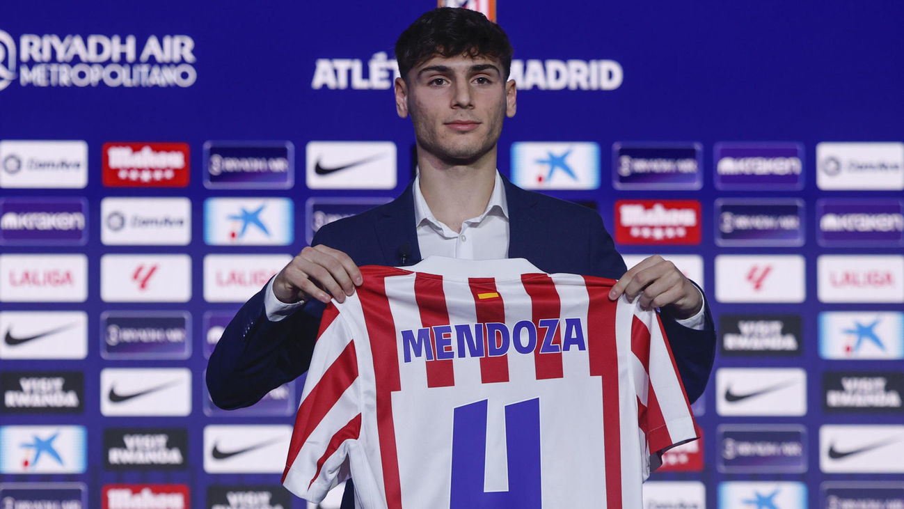 Rodrigo Mendoza: "El Atlético de Madrid me parece un club gigante"