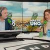 Lara Hernández con Carlos Alsina en el programa 'Más de uno' de Onda Cero