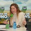 Lara Hernández con Carlos Alsina en el programa 'Más de uno' de Onda Cero