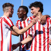 2-6. Goleada y clasificación del Atlético de Madrid para octavos de la Champions juvenil