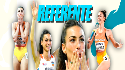 Blanca Hervás, una de las 'Golden bubbles', comptite en Gallur