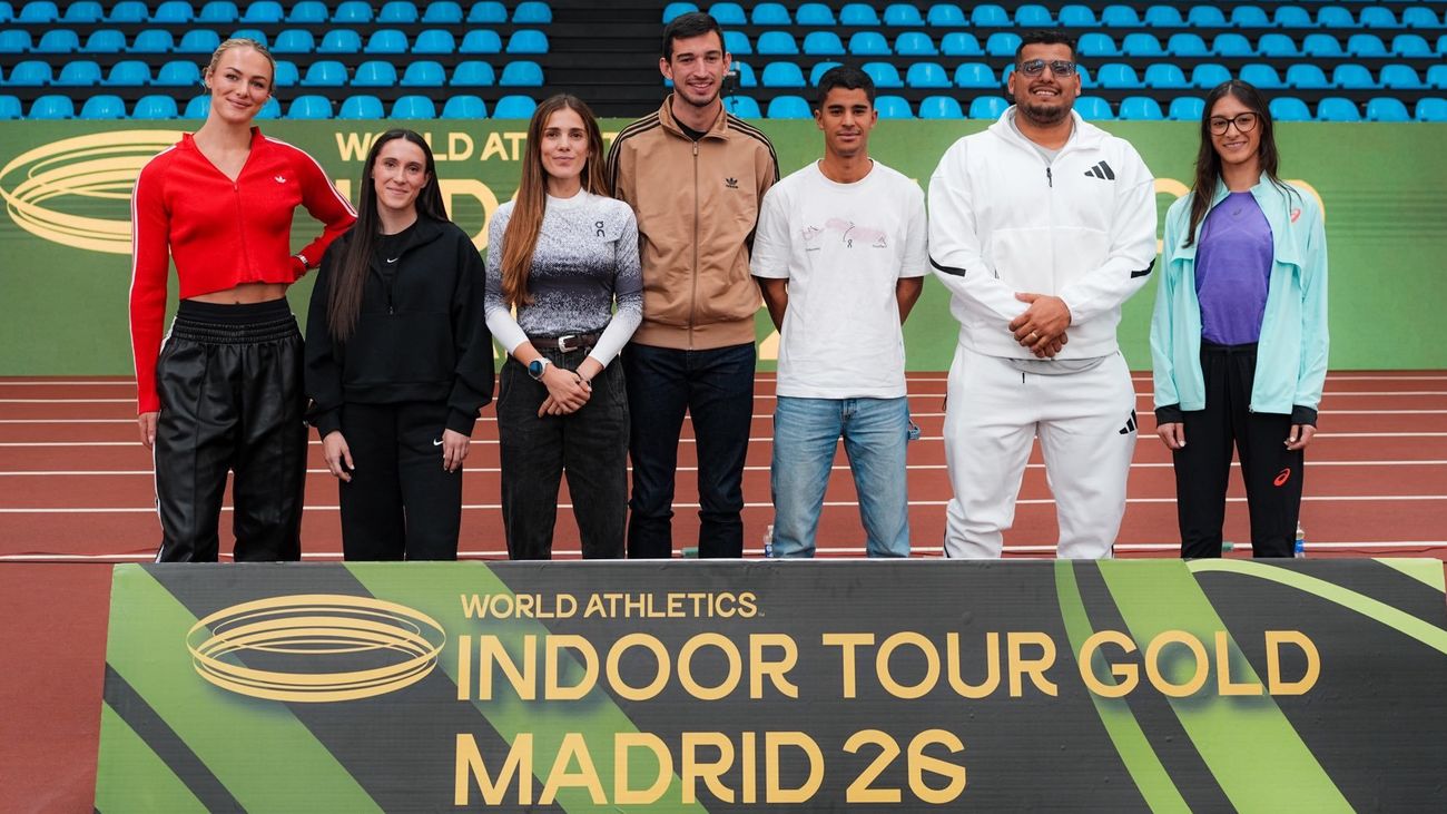 Presentación del World Indoor Tour Gold Madrid