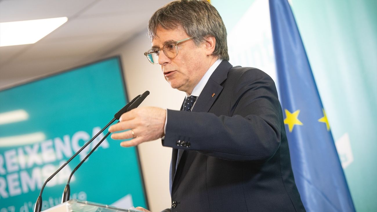 El presidente de Junts, Carles Puigdemont