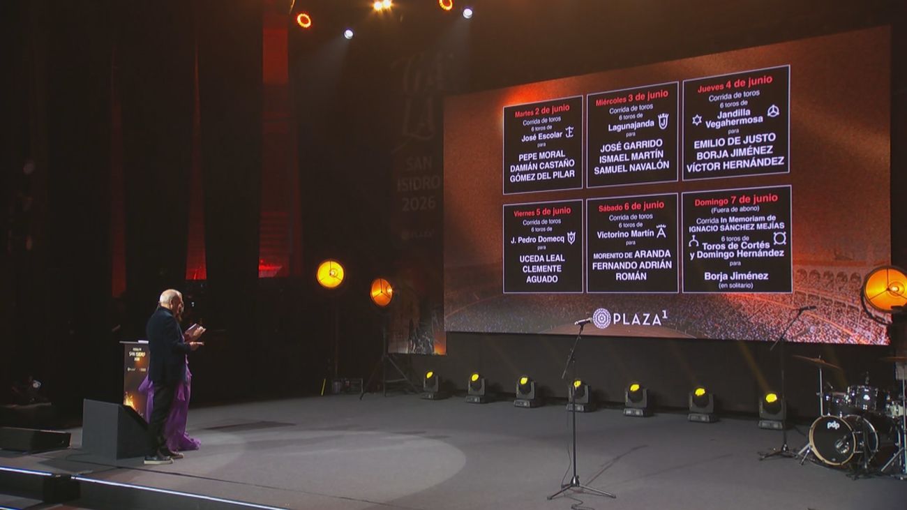 Este es el programa completo de la Feria de San Isidro 2026