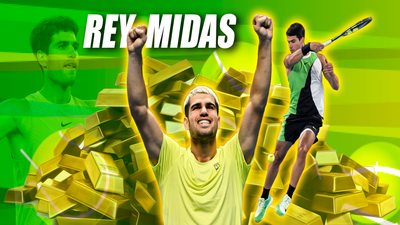 Carlos Alcaraz, en el top 10 de los 'reyes Midas'