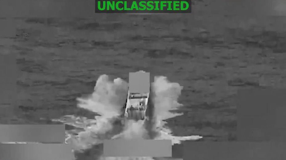 EEUU ataca otro buque en el Pacífico ligado al narcotráfico y mata a dos tripulantes