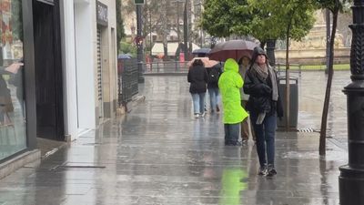 Lluvias débiles y temperaturas en descenso este viernes en Madrid