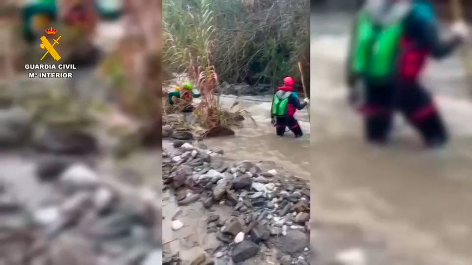 Primera víctima mortal de la borrasca Leonardo: hallan el cuerpo de la mujer desaparecida en Sayalonga, Málaga