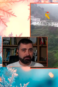 Nahúm Méndez (geólogo) sobre la borrasca Marta: "El mayor problema es que llueve sobre barro"