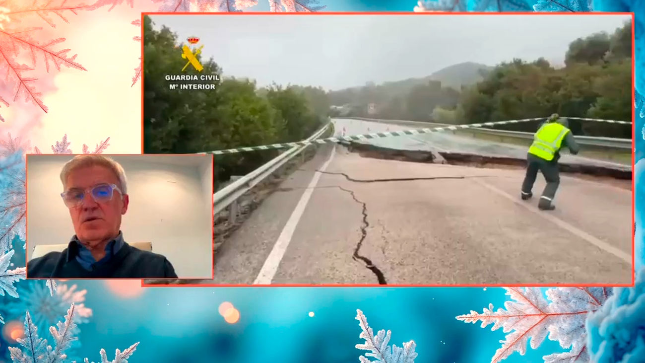 Juan de Dios, delegado de la AEMET en Andalucía: "La borrasca Marta ya habrá pasado mañana, pero viene otra este lunes"