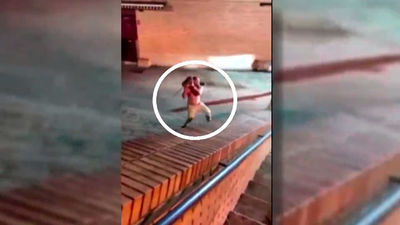 Agrede con un adoquín a cinco policías en la Cubierta de Leganés