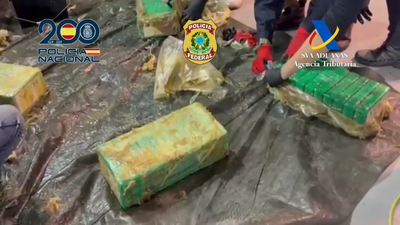 Cocaína camuflada en mármol: así operaba la red criminal desmantelada en el aeropuerto de Barajas