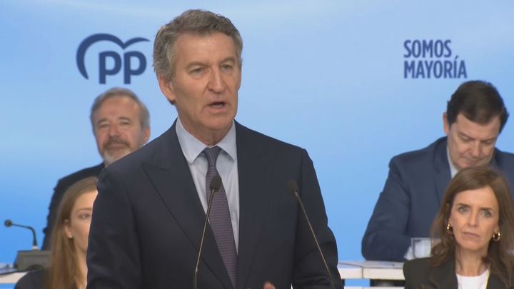 Feijóo pide a Vox "responsabilidad" en Aragón donde "los ciudadanos han dicho 'no' a Sánchez"