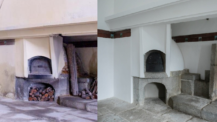 Finaliza la restauración de la zona de cocinas del Palacio de Boadilla