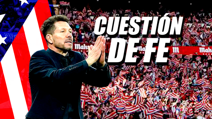 Simeone: "Siempre tengo fe; no conozco otro camino para llegar a la final que insistir"