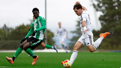 1-2. El Real Madrid Juvenil, eliminado de la Copa del Rey por el Betis