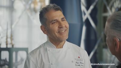 Paco Roncero sobre la Escuela Superior de Hostelería de Madrid: “Entré y me enamoré"