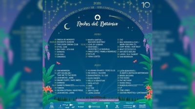 John Legend, The Kooks y María Becerra cierran el cartel de la décima edición de Noches del Botánico