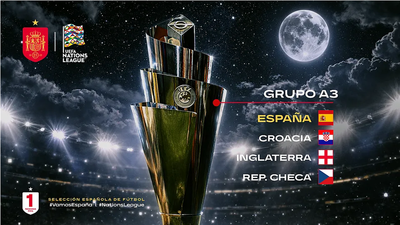 Inglaterra, Croacia y Chequia, rivales de España en la Liga de las Naciones