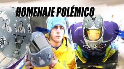 El casco con deportistas ucranianos muertos, última polémica en los JJOO