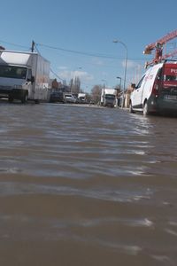 El polígono industrial de Paracuellos de Jarama vuelve a inundarse con las lluvias