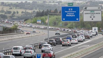 La DGT alerta del mal estado del asfalto en la A-5 entre Móstoles y Navalcarnero