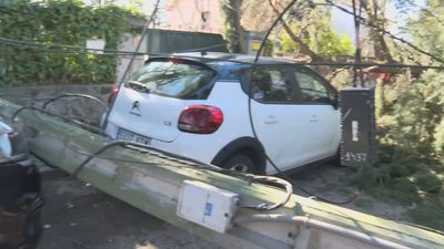 El viento azota la Comunidad de Madrid con rachas de más de 100 km/h en la sierra