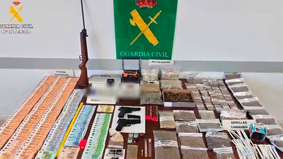 Tres detenidos por falsificación de moneda y tráfico de drogas