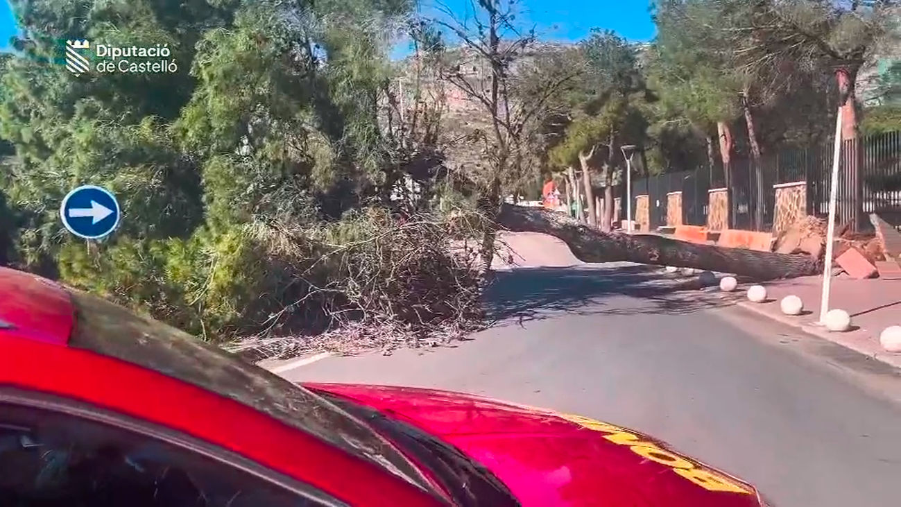 El temporal Oriana sigue golpeando España y obliga a cerrar el puerto de Castellón
