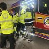 Herido grave un motorista tras un accidente en una vía de servicio de la A-3 en Vallecas