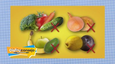¿Qué frutas y vegetales no hay que juntar nunca?