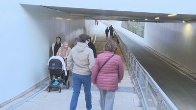 Fuenlabrada abre el renovado túnel de la calle Móstoles