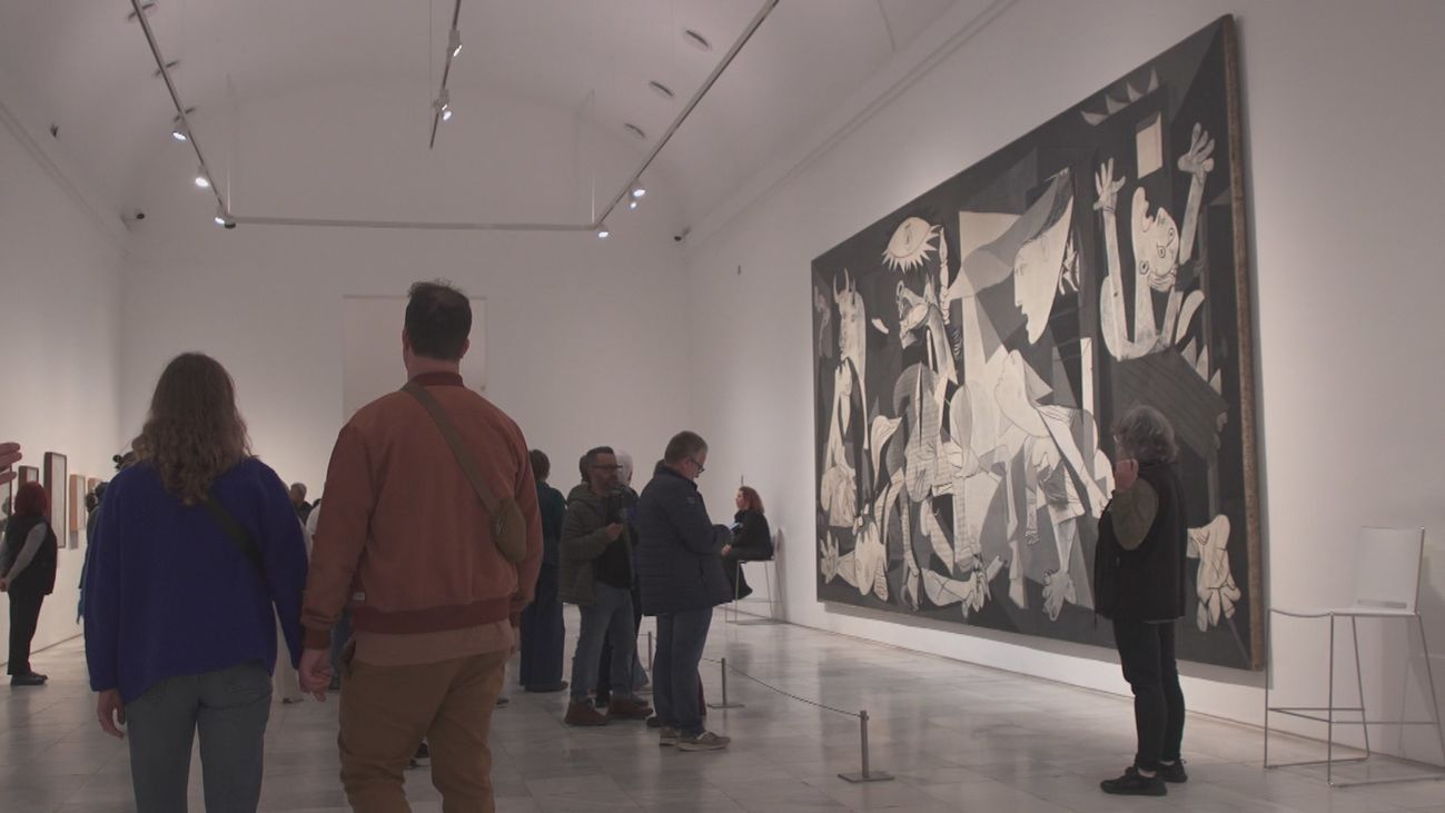 Tres turistas israelíes, expulsadas del Reina Sofía tras un incidente con otros visitantes