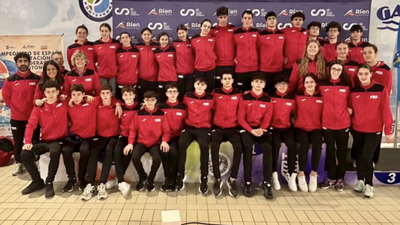 Madrid, subcampeona de España, campeona femenina y líder infantil por Federaciones en natación