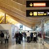 Viajeros en el Aeropuerto Adolfo Suárez Madrid-Barajas