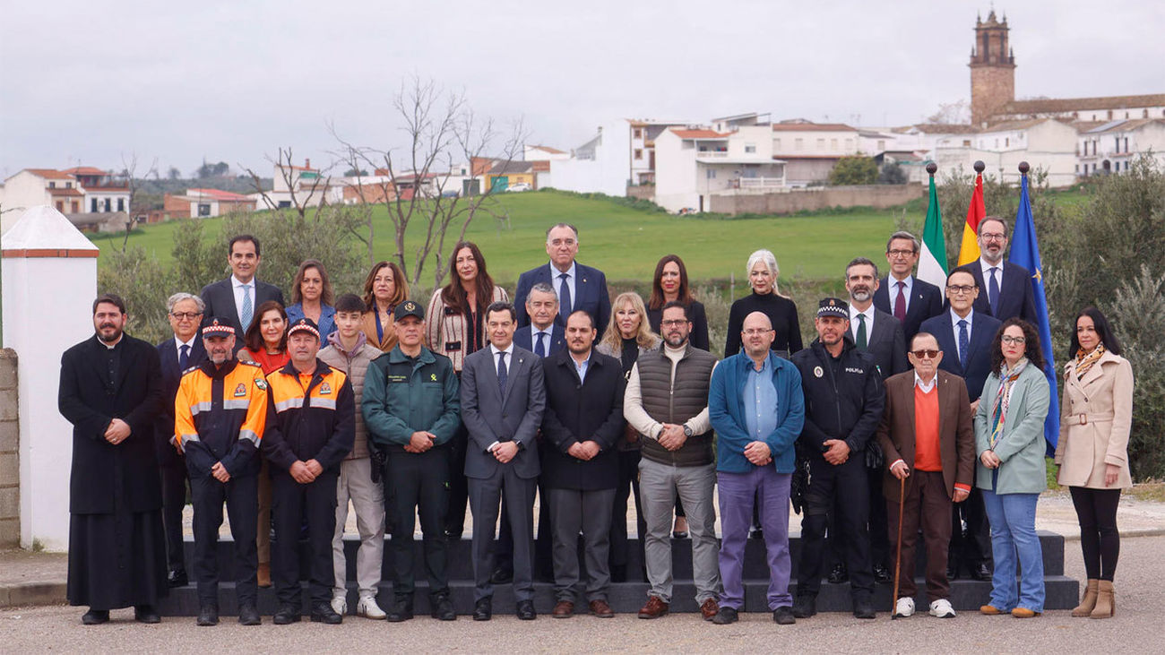 El pueblo de Adamuz, Medalla de Andalucía por su solidaridad en el accidente ferroviario