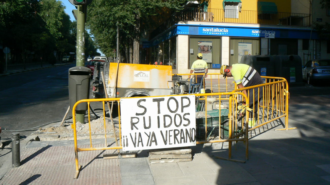 Verano en Madrid, tiempo estival y de obras