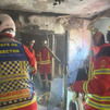 Tres heridos en el incendio de un antiguo hostal okupado de Collado Villalba