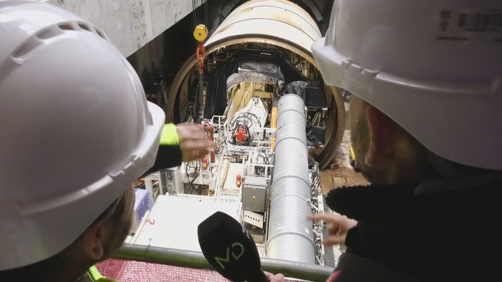 La tuneladora Mayrit, lista para 'comerse' el subsuelo de Madrid