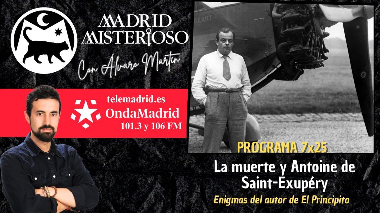 Madrid Misterioso: la muerte y Antoine de Saint-Exupéry 21.02.2026