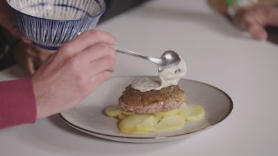 Sabor a Madrid: hamburguesa sin pan en Alpedrete