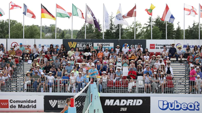 Madrid vuelve al calendario del Volleyball World Beach Pro Tour Futures