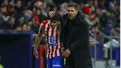 Simeone: “Julián Alvarez está volviendo a estar en el lugar que siempre estuvo”