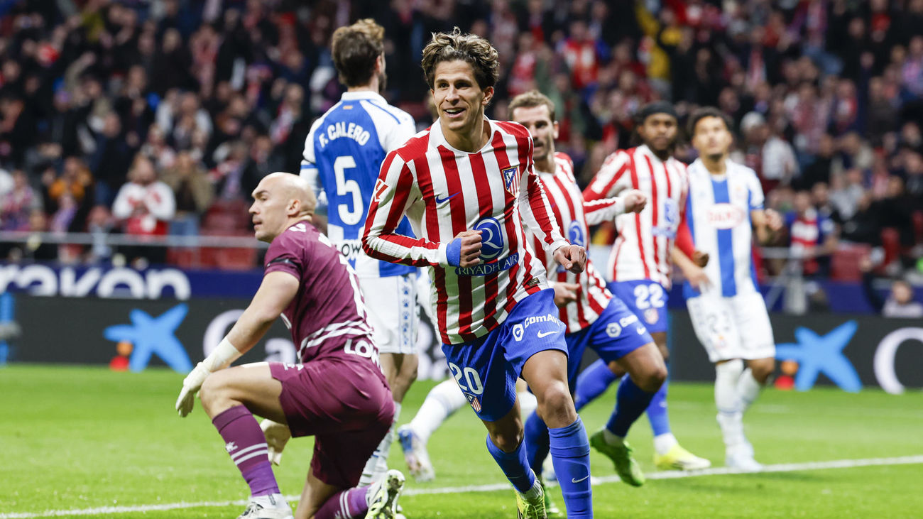 Giuliano Simeone ante el Espanyol