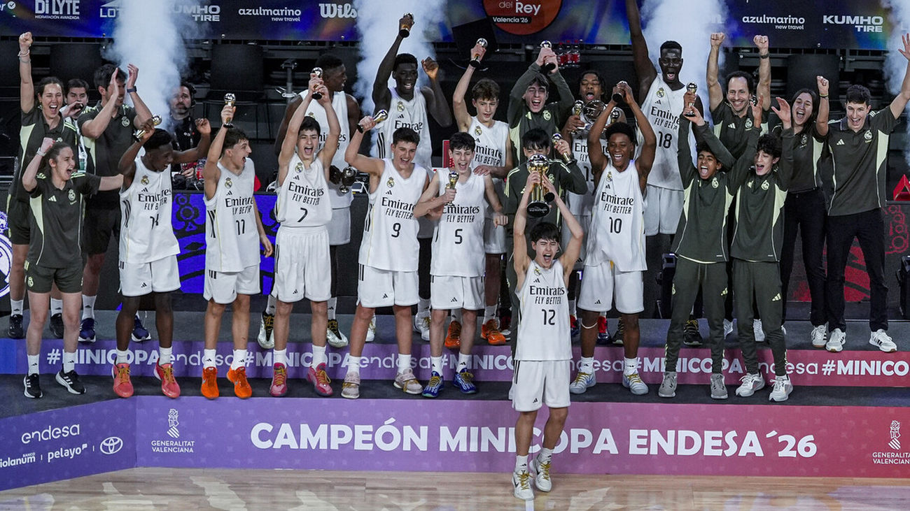 El Real Madrid  gana la Minicopa