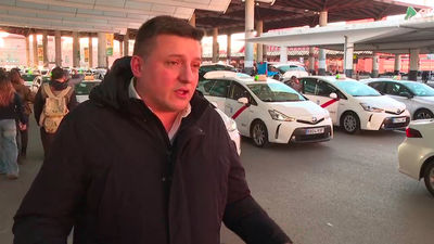 Los taxistas de Madrid pierden hasta el 50% de su negocio  por las interrupciones en la Alta Velocidad