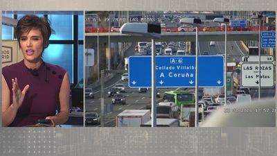 Hasta 6 km de retenciones en la A-6 de Madrid debido a un accidente de tráfico
