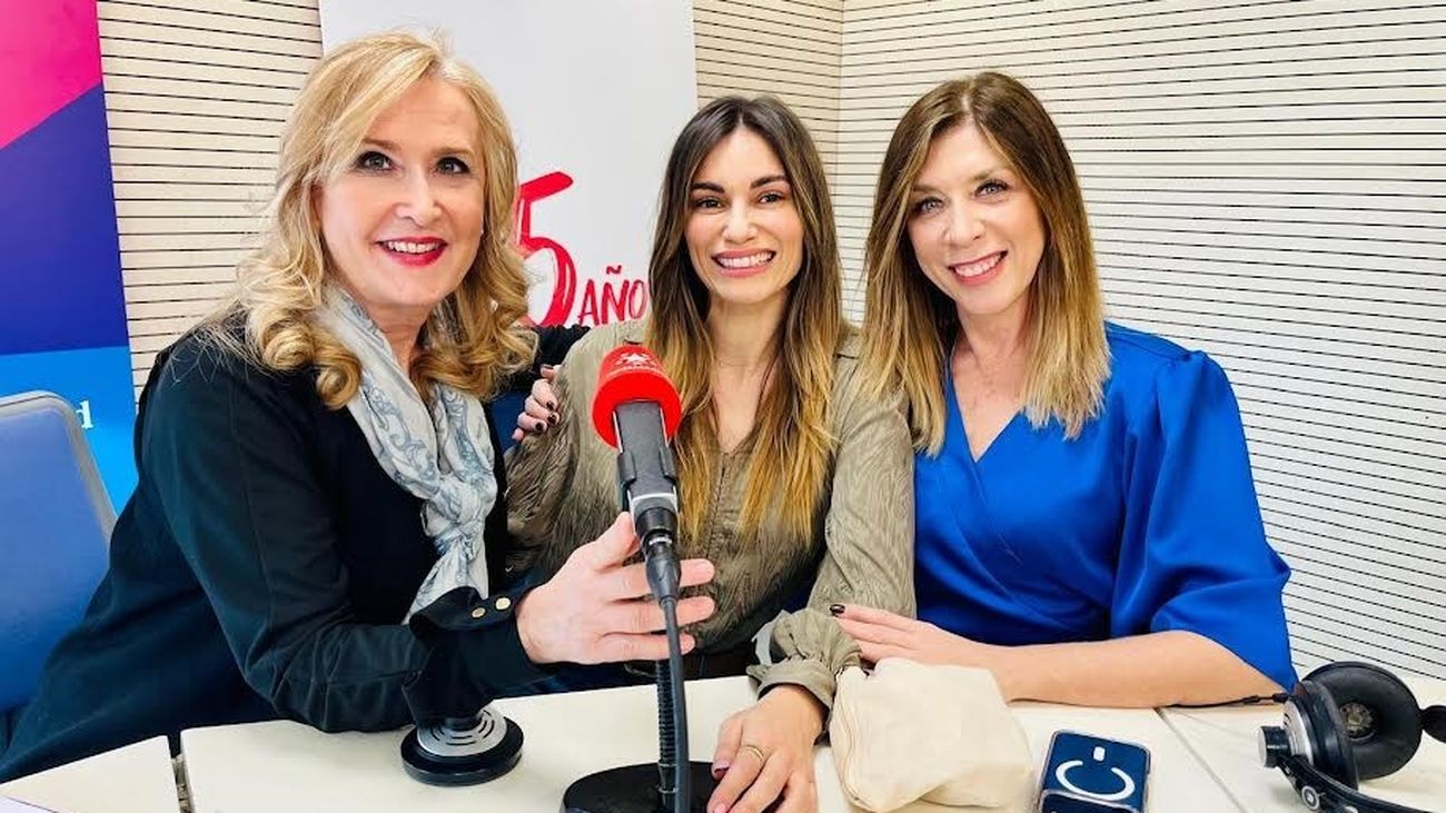 Norma Ruiz y Eva Isanta en el programa de Nieves Herrero