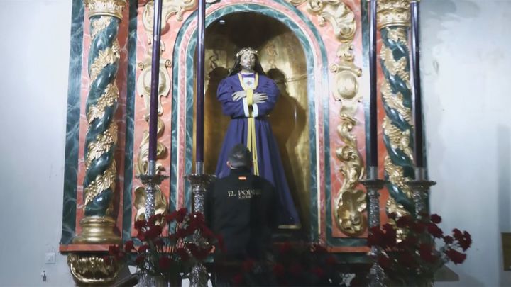 En La Iglesia de San Pedro el Viejo comienzan los  preparativos para los ensayos de la salida de Jesús el Pobre